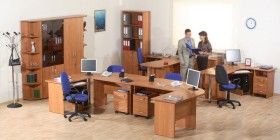 Мебель для персонала Альфа 61 Ольха в Великом Новгороде - velikij-novgorod.katalogmebeli.com | фото 1